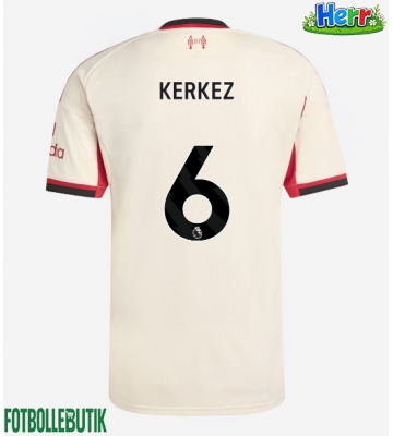 Liverpool Milos Kerkez #6 Bortatröja 2025-26 Kortärmad